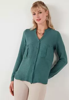 Блуза REGULAR FIT LELA, зеленый