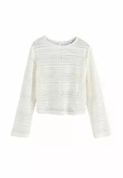 Блуза REGULAR FIT - LIGHTWEIGHT LONG SLEEVE Next, бежевый