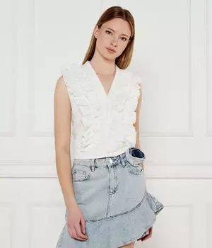 Блуза Regular fit Liu Jo, белый