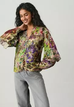 Блуза REGULAR FIT Next, зеленый