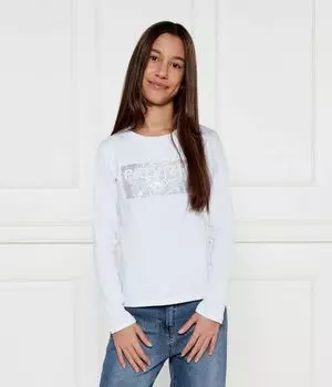 Блуза Regular fit Patrizia Pepe, белый