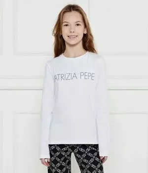 Блуза Regular fit Patrizia Pepe, белый