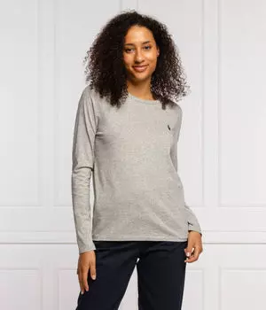 Блуза Regular fit Polo Ralph Lauren, серый