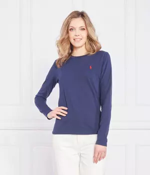 Блуза Regular fit Polo Ralph Lauren, синий