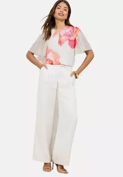 Блуза REGULAR FIT - PRINTED SLEEVE Lipsy, бежевый