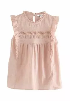 Блуза REGULAR FIT - RUFFLE - Top Next, розовый
