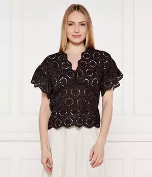 Блуза Regular fit Twinset, черный