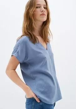 Блуза RINDA InWear, сине-серый