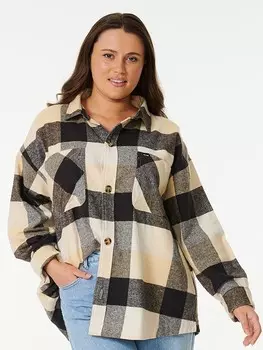 Блуза Rip Curl La Isla, цвет schwarz/wei/beige