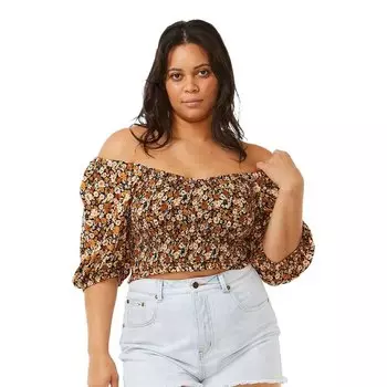 Блуза Rip Curl Sea Of Dreams, коричневый