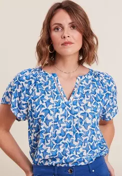 Блуза RMELN Breal, синий