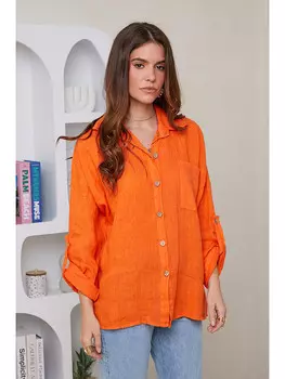 Блуза Rodier Lin, оранжевый