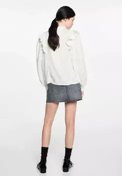 Блуза ROMAN Mango Kids, кремовый