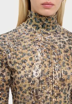Блуза ROMY SEQUIN AZ Factory, цвет Animal Print