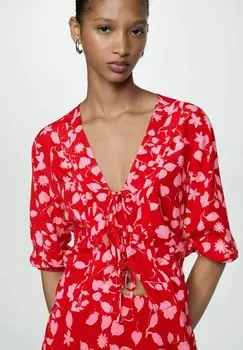 Блуза ROSAURA Mango, красный
