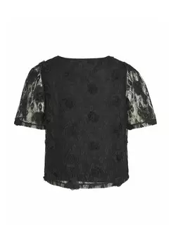 Блуза ROSENVERZIERTES VILA, черный
