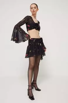 Блуза Rotate, черный