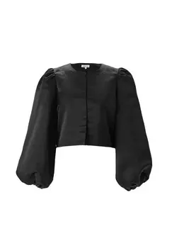 Блуза ROUND Bubbleroom, черный