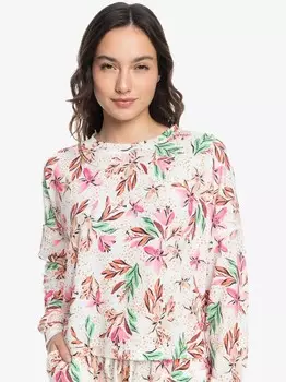 Блуза Roxy CURRENT MOOD CREW, разноцветный