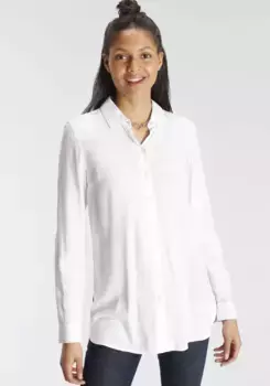 Блуза-рубашка AJC, модного цвета, белый