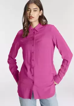 Блуза-рубашка AJC, модного цвета, розовый