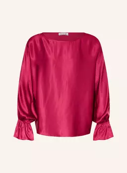 Блуза-рубашка antonia из атласа SoSUE, розовый