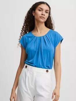 Блуза-Рубашка из перламутра B.Young, синий