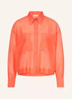 Блуза-Рубашка из шелка Peserico, оранжевый