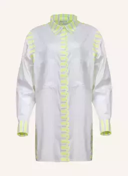 Блуза-рубашка оверсайз из хлопка imela Helene Galwas, белый