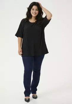 Блуза RUBEN Kaffe Curve, черный