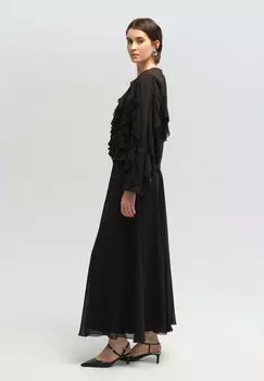 Блуза RUFFLED Touch Priv, черный