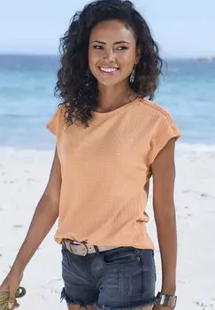 Блуза RUNDHALS Vivance, светло-розовый