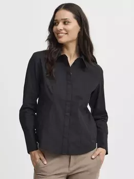 Блуза с длинным рукавом frzashirt ш 10 Fransa, черный