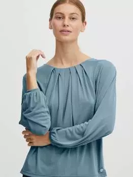 Блуза с длинным рукавом оксхал Oxmo, синий