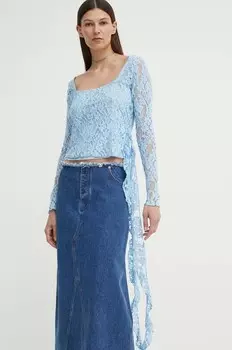 Блуза с длинными рукавами BirdieRS Resume, синий