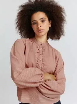 Блуза с длинными рукавами ихдамилла Ichi, розовый