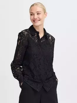 Блуза с длинными рукавами от bxgilace B.Young, черный