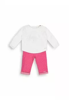 Блуза с длинными рукавами SET Esprit, бежевый