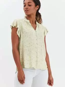 Блуза с коротким рукавом byirina B.Young, зеленый