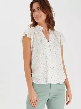 Блуза с коротким рукавом byirina B.Young, белый