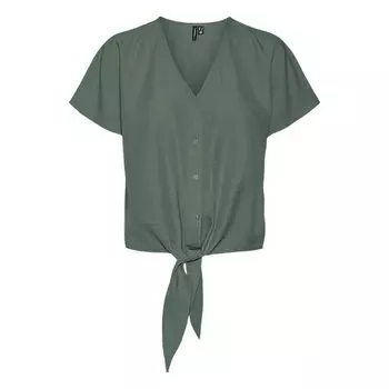 Блуза с коротким рукавом Vero Moda Melony, зеленый