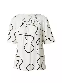 Блуза s.Oliver BLACK LABEL, белый