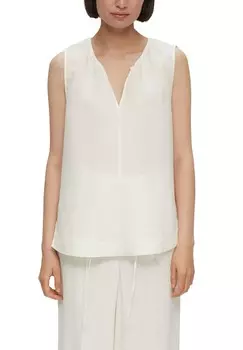 Блуза s.Oliver BLACK LABEL, белый