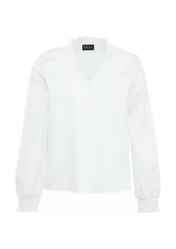 Блуза s.Oliver BLACK LABEL, белый