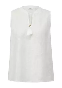 Блуза s.Oliver BLACK LABEL Blouse, экрю