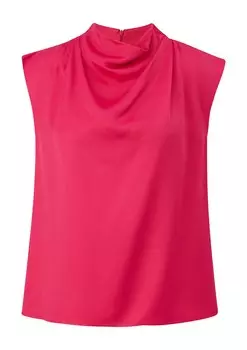 Блуза s.Oliver BLACK LABEL Blouse, цвет dark pink
