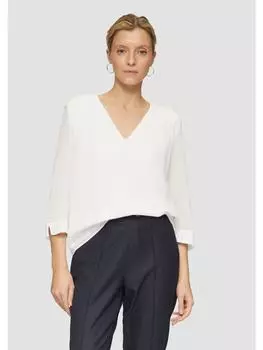 Блуза s.Oliver BLACK LABEL Bluse 3/4 Arm, кремовый