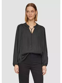 Блуза s.Oliver BLACK LABEL Bluse langarm, черный