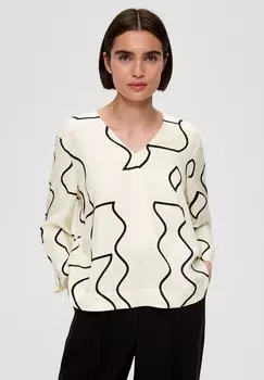 Блуза s.Oliver BLACK LABEL, цвет natur