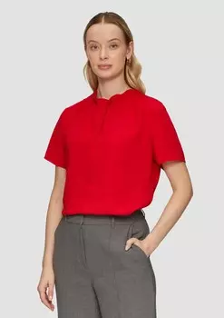 Блуза s.Oliver BLACK LABEL, красный